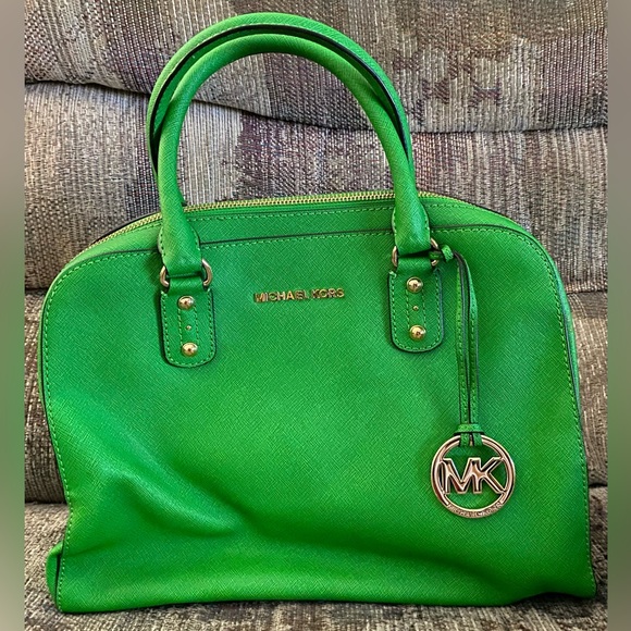 Michael Kors Handbags - Michael Kors green purse.